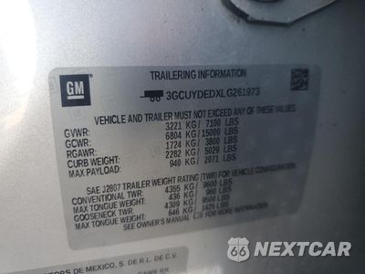 Zdjęcie 12 z 14 samochodu: 2020 CHEVROLET SILVERADO K1500 LT VIN:3GCUYDEDXLG261973 - miniatura