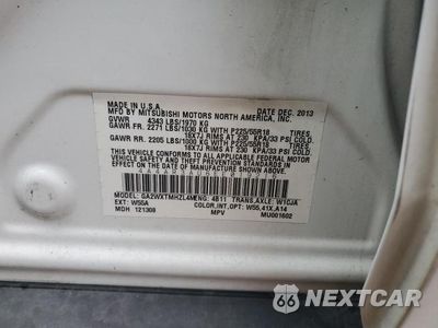 Zdjęcie 12 z 12 samochodu: 2014 MITSUBISHI OUTLANDER SPORT ES VIN:4A4AR3AU6EE019216 - miniatura