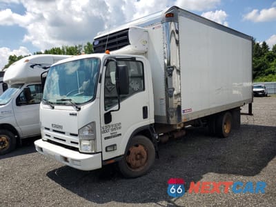 2015 ISUZU NPR HD REFRIGERATED DELIVERY TRUCK 54DC4W1B6FS800461 - główne zdjęcie licytacji z USA - miniatura