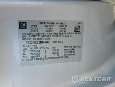 Zdjęcie 13 z 15 samochodu: 2011 CHEVROLET SUBURBAN C1500 LS VIN:1GNSCHE02BR144145 - miniatura