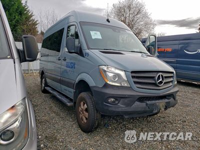 Czwarte zdjęcie samochodu z boku: 2017 MERCEDES-BENZ SPRINTER 2500 VIN:WDZFE7CD9HP570245 - miniatura
