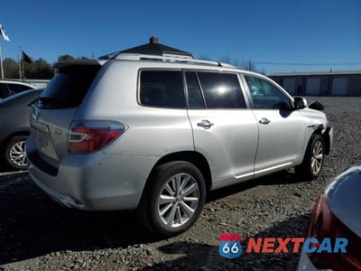 Trzecie zdjęcie samochodu z tyłu: 2010 TOYOTA HIGHLANDER HYBRID LIMITED VIN:JTEJW3EH9A2046852 - miniatura