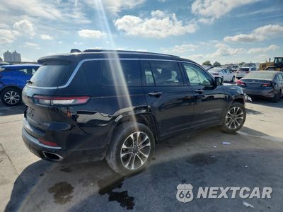 Trzecie zdjęcie samochodu z tyłu: 2022 JEEP GRAND CHEROKEE L OVERLAND VIN:1C4RJKDG5N8516614 - miniatura