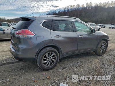 Trzecie zdjęcie samochodu z tyłu: 2015 NISSAN ROGUE S VIN:5N1AT2MV1FC796323 - miniatura
