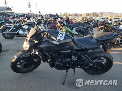Trzecie zdjęcie samochodu z tyłu: 2017 YAMAHA FZ07 C VIN:JYARM06Y4HA003560 - miniatura