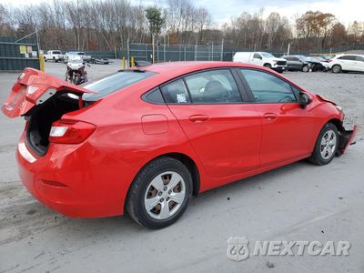 Trzecie zdjęcie samochodu z tyłu: 2017 CHEVROLET CRUZE LS VIN:1G1BC5SM3H7105933 - miniatura