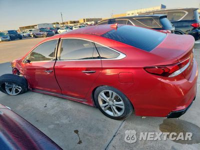 Drugie zdjęcie samochodu z przodu: 2018 HYUNDAI SONATA SPORT+ VIN:5NPE34AF1JH701917 - miniatura