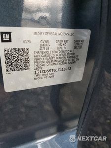 Zdjęcie 12 z 15 samochodu: 2020 CHEVROLET MALIBU LT VIN:1G1ZD5ST6LF115373 - miniatura