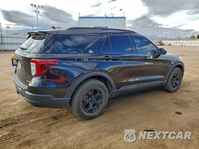 Trzecie zdjęcie samochodu z tyłu: 2023 FORD EXPLORER TIMBERLINE VIN:1FMSK8JH2PGA09320 - miniatura