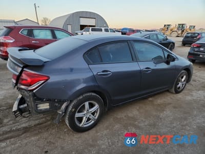 Trzecie zdjęcie samochodu z tyłu: 2015 HONDA CIVIC LX VIN:19XFB2F52FE099469 - miniatura