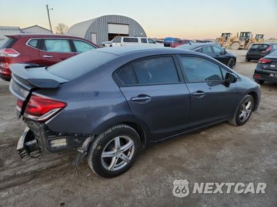 Trzecie zdjęcie samochodu z tyłu: 2015 HONDA CIVIC LX VIN:19XFB2F52FE099469 - miniatura