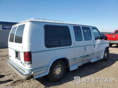 Trzecie zdjęcie samochodu z tyłu: 1995 FORD ECONOLINE E150 VAN VIN:1FDEE14H6SHB17417 - miniatura
