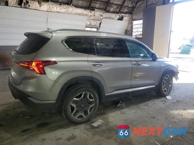 Trzecie zdjęcie samochodu z tyłu: 2023 HYUNDAI SANTA FE HYBRID SEL PREMIUM VIN:5NMS3DA10PH008379 - miniatura