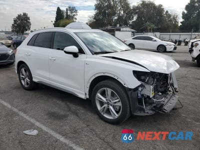 Czwarte zdjęcie samochodu z boku: 2024 AUDI Q3 PREMIUM S LINE 45 VIN:WA1DECF36R1128640 - miniatura