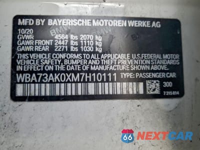 Zdjęcie 12 z 15 samochodu: 2021 BMW 228XI VIN:WBA73AK0XM7H10111 - miniatura