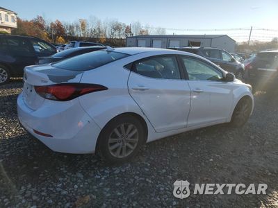 Trzecie zdjęcie samochodu z tyłu: 2015 HYUNDAI ELANTRA SE VIN:5NPDH4AE0FH554338 - miniatura