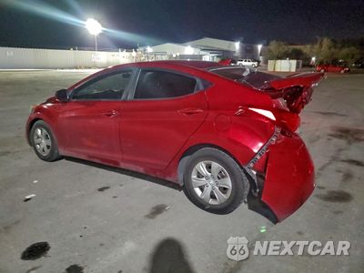 Drugie zdjęcie samochodu z przodu: 2016 HYUNDAI ELANTRA SE VIN:5NPDH4AEXGH699517 - miniatura