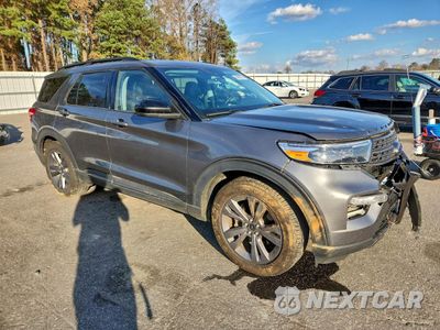 Czwarte zdjęcie samochodu z boku: 2022 FORD EXPLORER XLT VIN:1FMSK7DH2NGB44865 - miniatura