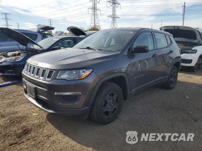 2019 JEEP COMPASS SPORT 3C4NJDABXKT599649 - główne zdjęcie licytacji z USA - miniatura