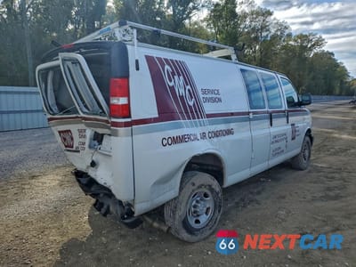 Trzecie zdjęcie samochodu z tyłu: 2023 CHEVROLET EXPRESS G3500 VIN:1GCZGHFPXP1221728 - miniatura