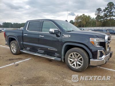 Czwarte zdjęcie samochodu z boku: 2019 GMC SIERRA C1500 SLT VIN:3GTP8DED1KG273196 - miniatura
