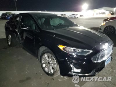 Czwarte zdjęcie samochodu z boku: 2019 FORD FUSION TIT VIN:3FA6P0SU6KR144439 - miniatura