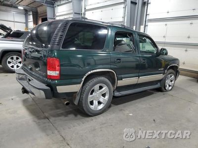Trzecie zdjęcie samochodu z tyłu: 2001 CHEVROLET TAHOE K1500 VIN:1GNEK13T71J146121 - miniatura