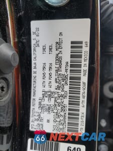 Zdjęcie 13 z 14 samochodu: 2022 TOYOTA TACOMA DOUBLE CAB VIN:3TMCZ5AN9NM475757 - miniatura