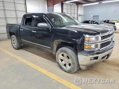 Czwarte zdjęcie samochodu z boku: 2014 CHEVROLET SILVERADO K1500 LTZ VIN:3GCUKSEC3EG131615 - miniatura