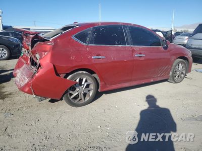 Trzecie zdjęcie samochodu z tyłu: 2014 NISSAN SENTRA S VIN:3N1AB7AP9EY283534 - miniatura