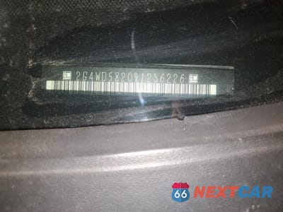 Zdjęcie 12 z 12 samochodu: 2009 BUICK LACROSSE CXL VIN:2G4WD582091236226 - miniatura