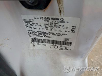 Zdjęcie 12 z 12 samochodu: 2013 FORD F250 SUPER DUTY VIN:1FTBF2B68DEB13031 - miniatura