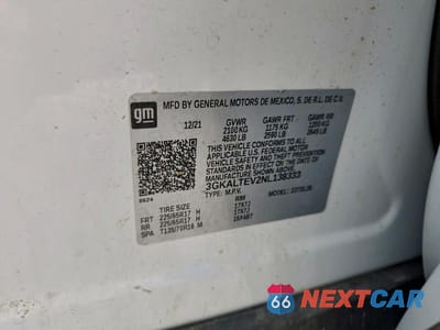 Zdjęcie 13 z 13 samochodu: 2022 GMC TERRAIN SLE VIN:3GKALTEV2NL138333 - miniatura