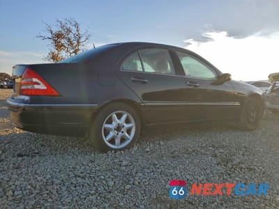 Trzecie zdjęcie samochodu z tyłu: 2002 MERCEDES-BENZ C 240 VIN:WDBRF61J12F250670 - miniatura