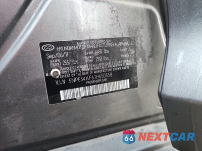 Zdjęcie 12 z 12 samochodu: 2018 HYUNDAI SONATA SPORT VIN:5NPE34AF6JH650558 - miniatura