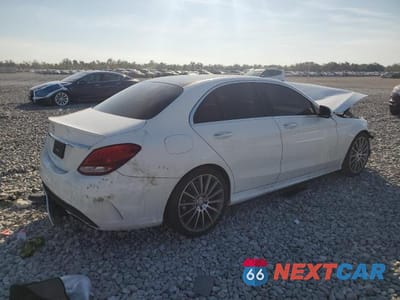Trzecie zdjęcie samochodu z tyłu: 2016 MERCEDES-BENZ C 300 VIN:55SWF4JBXGU132287 - miniatura