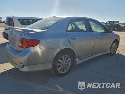 Trzecie zdjęcie samochodu z tyłu: 2010 TOYOTA COROLLA BASE VIN:1NXBU4EE6AZ357861 - miniatura