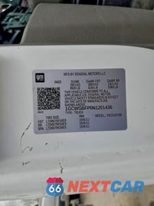 Zdjęcie 12 z 12 samochodu: 2022 CHEVROLET EXPRESS 2500 DELIVERY VAN VIN:1GCWGBFP0N1201436 - miniatura