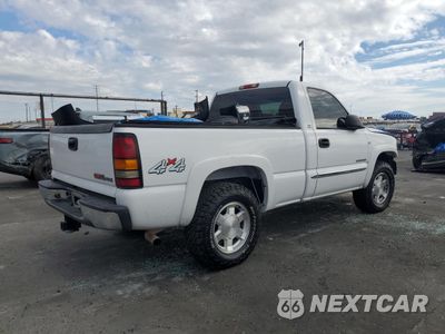 Trzecie zdjęcie samochodu z tyłu: 2004 GMC NEW SIERRA K1500 VIN:1GTEK14T64Z264030 - miniatura