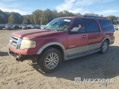 2007 FORD EXPEDITION EL EDDIE BAUER 1FMFK17567LA47338 - główne zdjęcie licytacji z USA - miniatura
