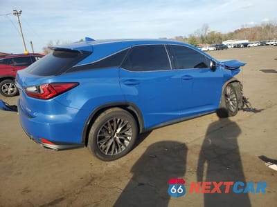 Trzecie zdjęcie samochodu z tyłu: 2022 LEXUS RX 350 F SPORT VIN:2T2SZMDA8NC315503 - miniatura