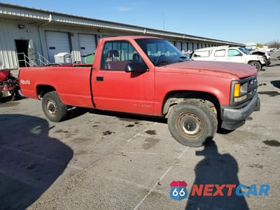 Czwarte zdjęcie samochodu z boku: 1993 CHEVROLET GMT-400 K1500 VIN:1GCEK14Z4PZ124499 - miniatura