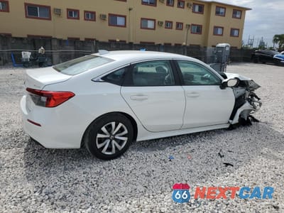 Trzecie zdjęcie samochodu z tyłu: 2024 HONDA CIVIC LX VIN:2HGFE2F23RH508456 - miniatura
