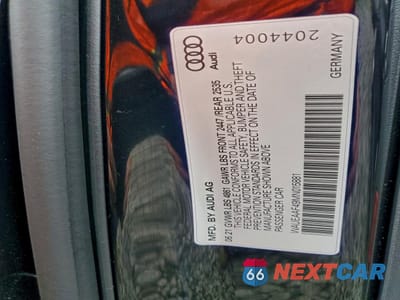 Zdjęcie 12 z 12 samochodu: 2021 AUDI A4 PREMIUM PLUS 45 VIN:WAUEAAF49MN015881 - miniatura