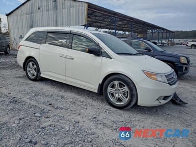 Czwarte zdjęcie samochodu z boku: 2013 HONDA ODYSSEY TOURING VIN:5FNRL5H99DB018552 - miniatura