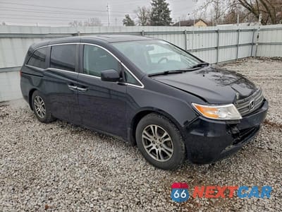 Czwarte zdjęcie samochodu z boku: 2013 HONDA ODYSSEY EXL VIN:5FNRL5H64DB092094 - miniatura