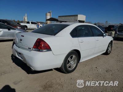 Trzecie zdjęcie samochodu z tyłu: 2012 CHEVROLET IMPALA LT VIN:2G1WG5E31C1256977 - miniatura