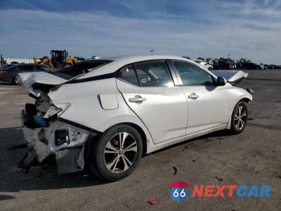 Trzecie zdjęcie samochodu z tyłu: 2021 NISSAN SENTRA SV VIN:3N1AB8CV6MY235201 - miniatura
