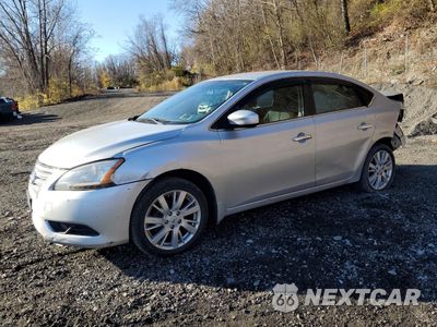 2014 NISSAN SENTRA S 3N1AB7AP9EY341724 - główne zdjęcie licytacji z USA - miniatura