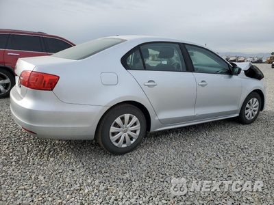 Trzecie zdjęcie samochodu z tyłu: 2012 VOLKSWAGEN JETTA BASE VIN:3VW1K7AJ9CM315294 - miniatura
